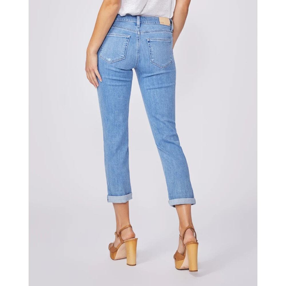 Paige Brigitte Jeans Ratatouille Destructed Size 26 - Picture 2 of 8